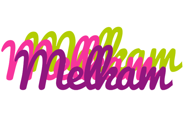 Melkam flowers logo
