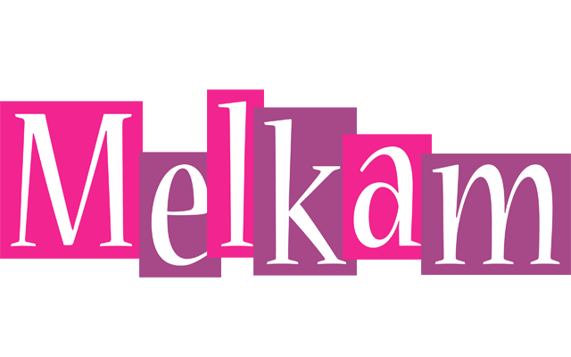 Melkam whine logo