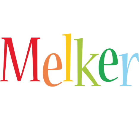 Melker birthday logo