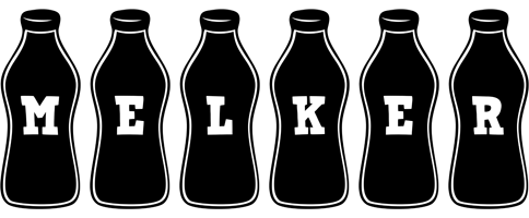 Melker bottle logo