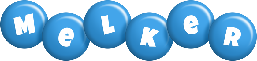 Melker candy-blue logo