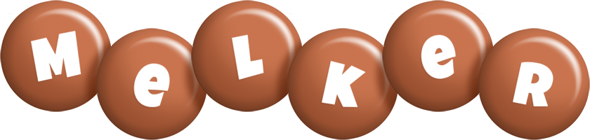 Melker candy-brown logo