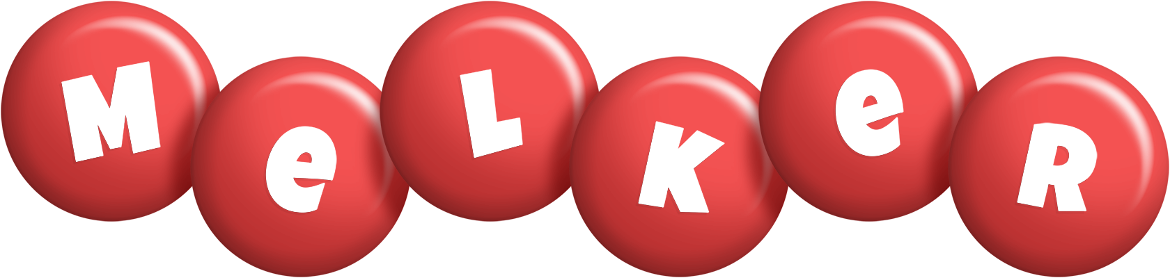 Melker candy-red logo