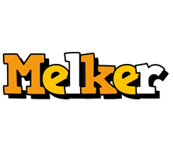 Melker cartoon logo