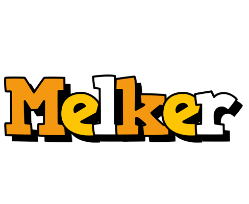 Melker cartoon logo