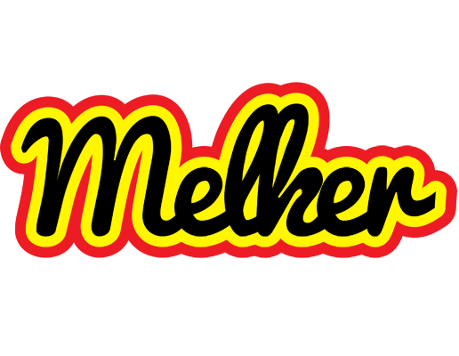 Melker flaming logo