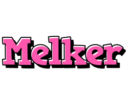 Melker girlish logo