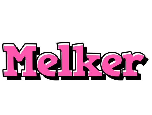 Melker girlish logo