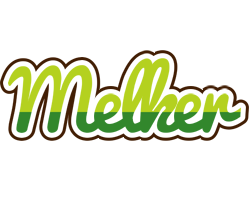 Melker golfing logo