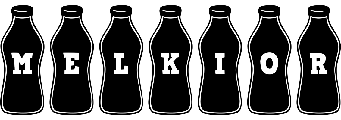 Melkior bottle logo