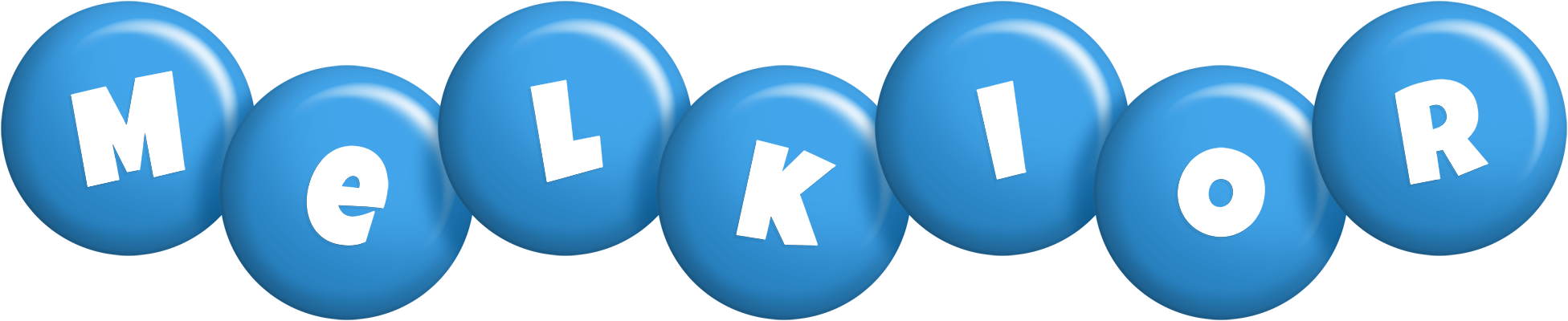 Melkior candy-blue logo