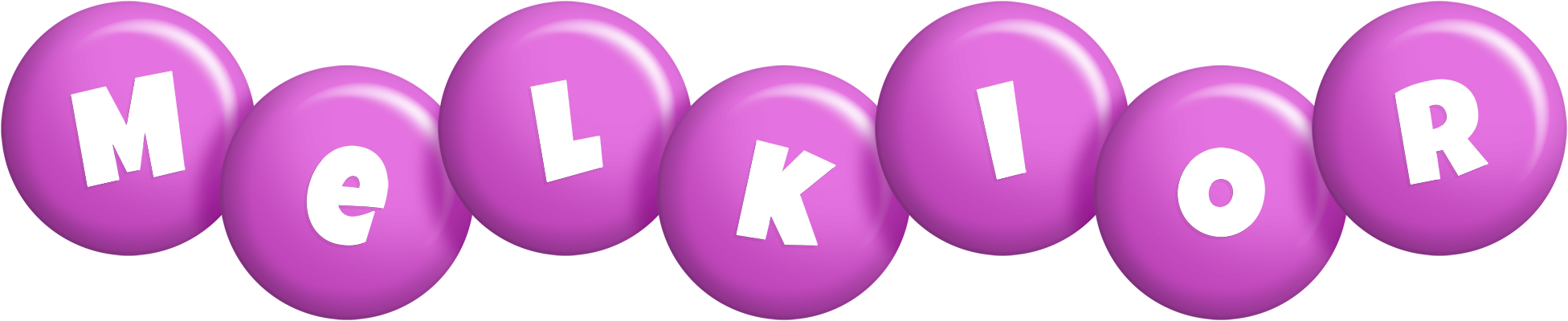 Melkior candy-purple logo