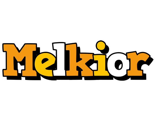 Melkior cartoon logo