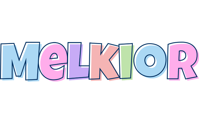 Melkior pastel logo