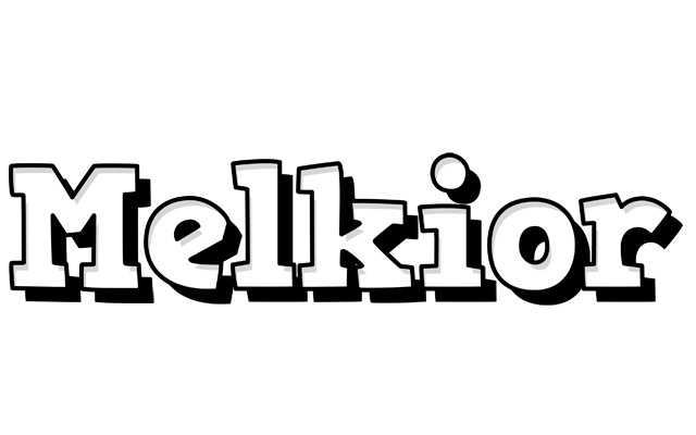 Melkior snowing logo