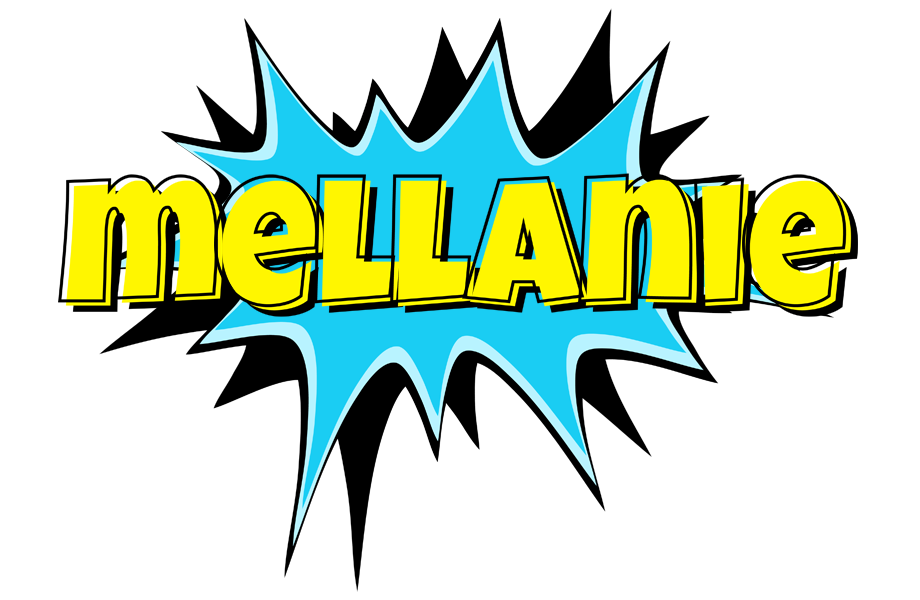 Mellanie amazing logo