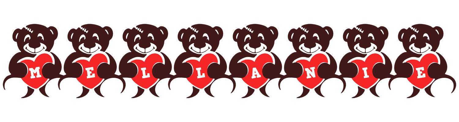Mellanie bear logo
