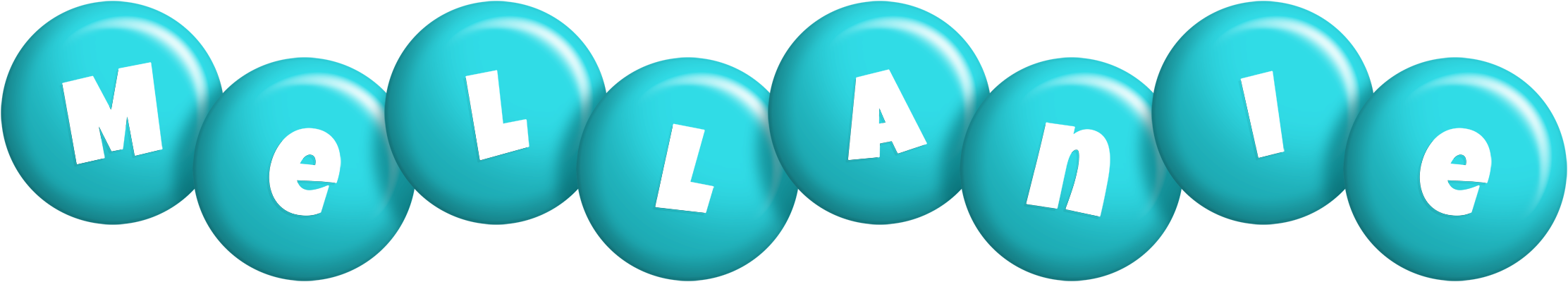 Mellanie candy-azur logo