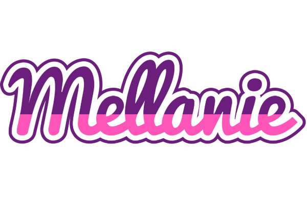 Mellanie cheerful logo