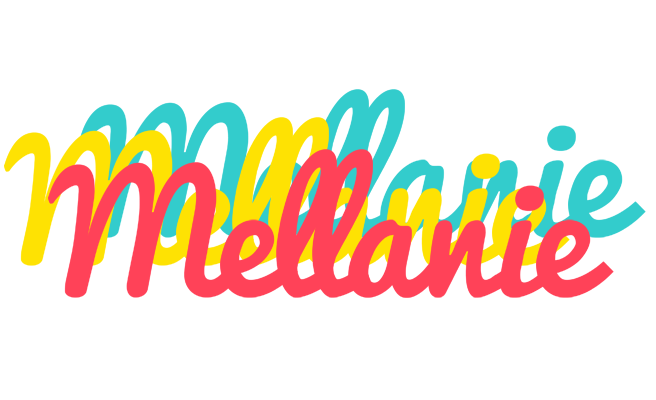 Mellanie disco logo