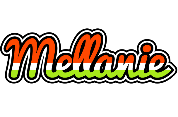 Mellanie exotic logo