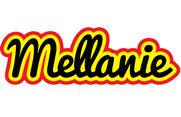 Mellanie flaming logo
