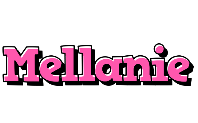 Mellanie girlish logo