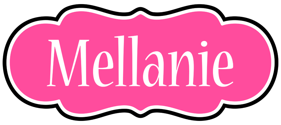 Mellanie invitation logo