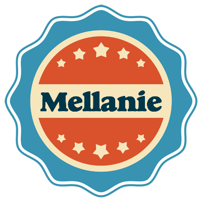 Mellanie labels logo
