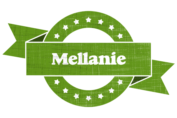 Mellanie natural logo