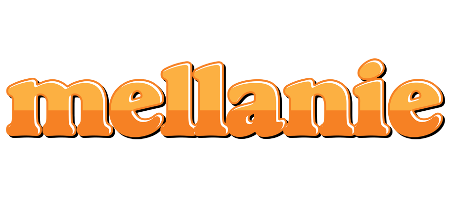 Mellanie orange logo