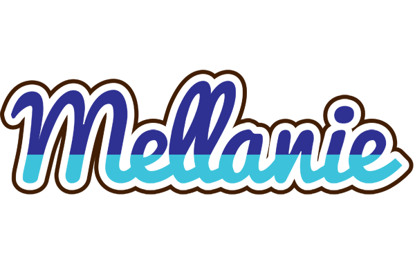 Mellanie raining logo