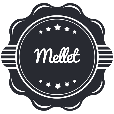 Mellet badge logo