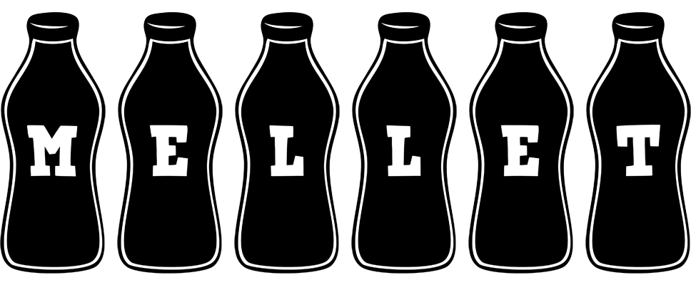 Mellet bottle logo