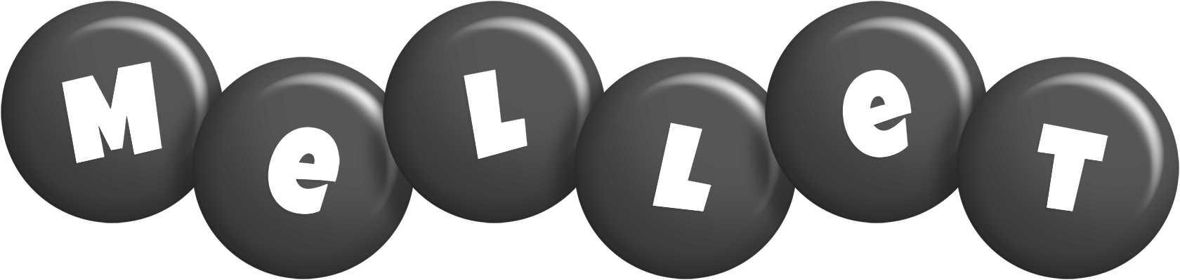 Mellet candy-black logo