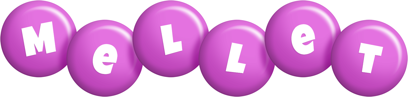 Mellet candy-purple logo