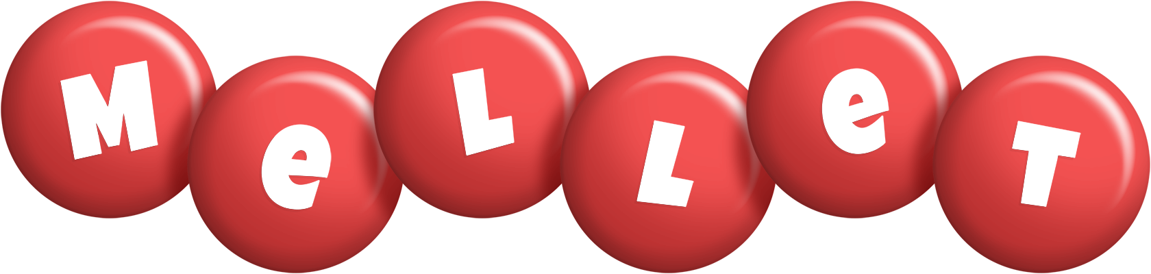 Mellet candy-red logo