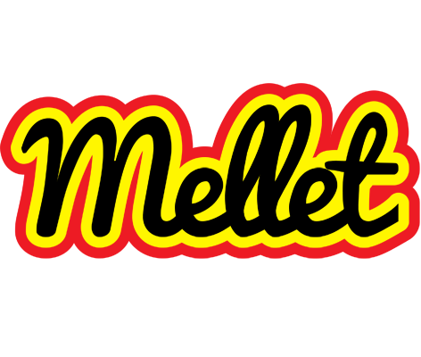 Mellet flaming logo