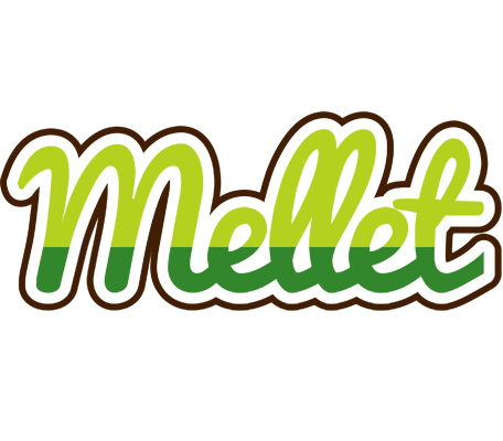 Mellet golfing logo