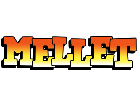Mellet sunset logo