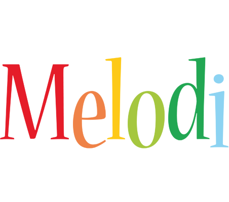 Melodi birthday logo