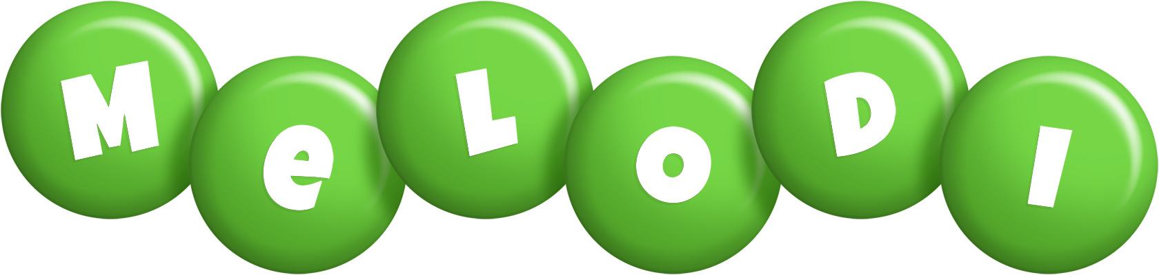 Melodi candy-green logo