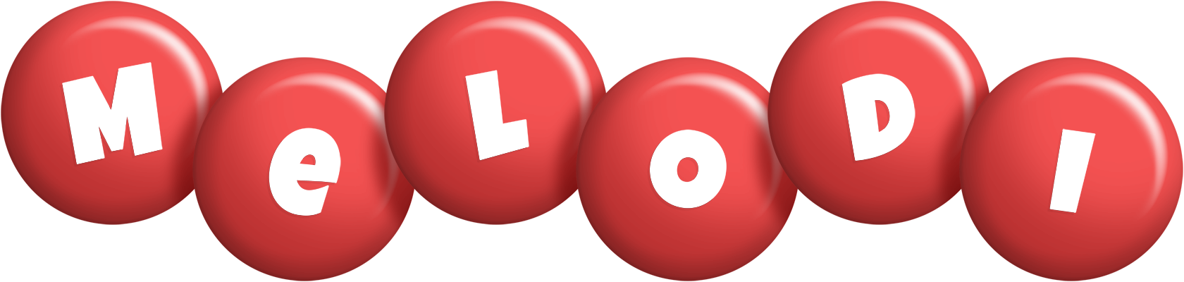 Melodi candy-red logo
