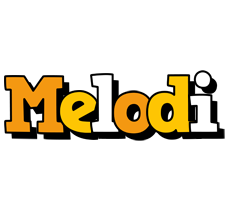 Melodi cartoon logo