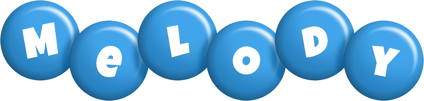 Melody candy-blue logo