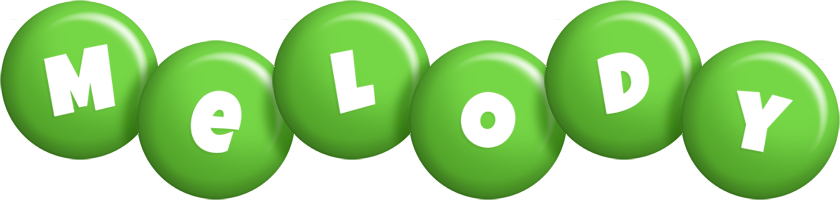 Melody candy-green logo