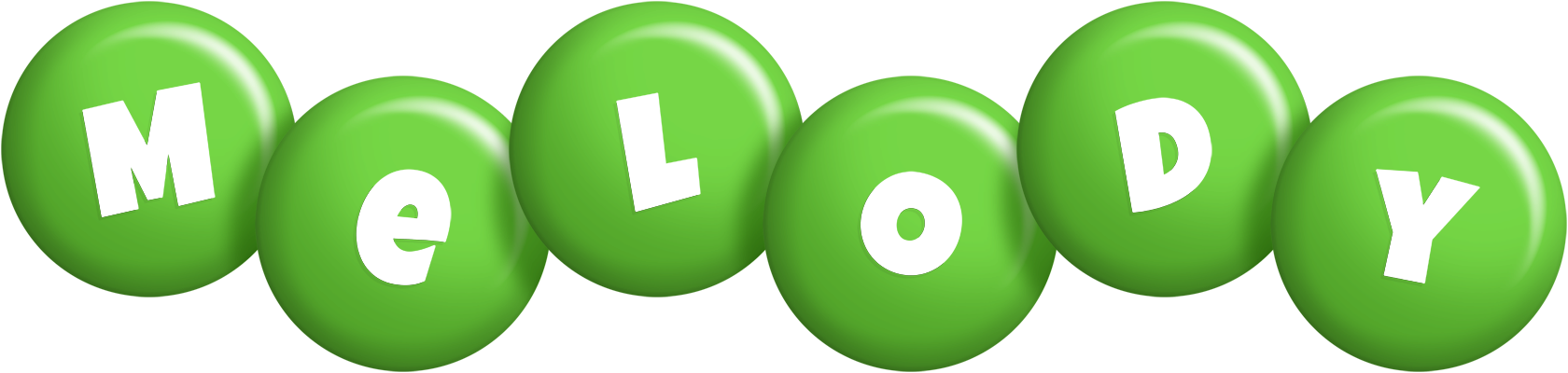 Melody candy-green logo