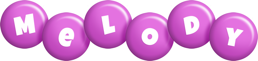 Melody candy-purple logo
