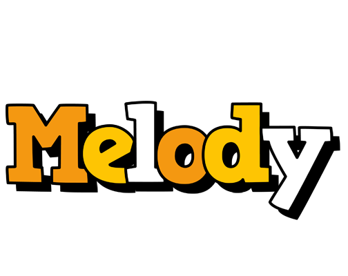 Melody cartoon logo