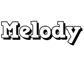 Melody snowing logo